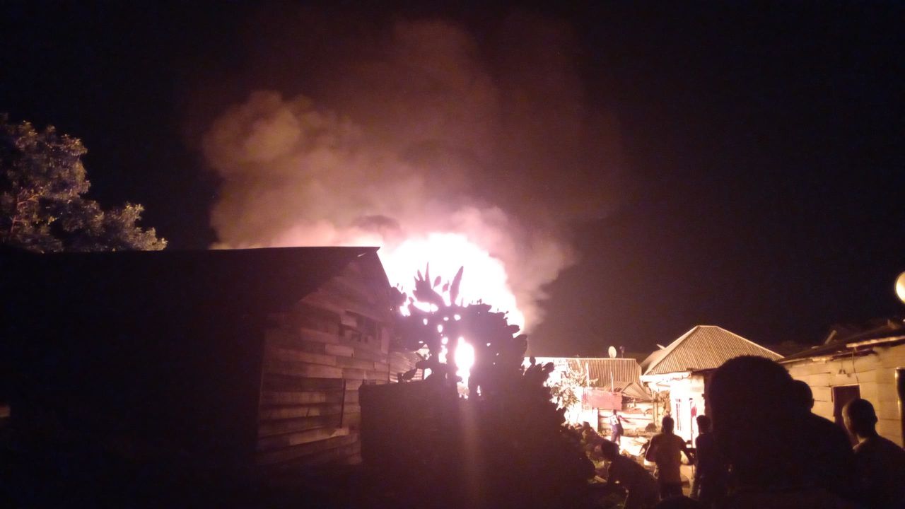Incendie meurtrier à Kasika : quatre membres d’une même famille périssent