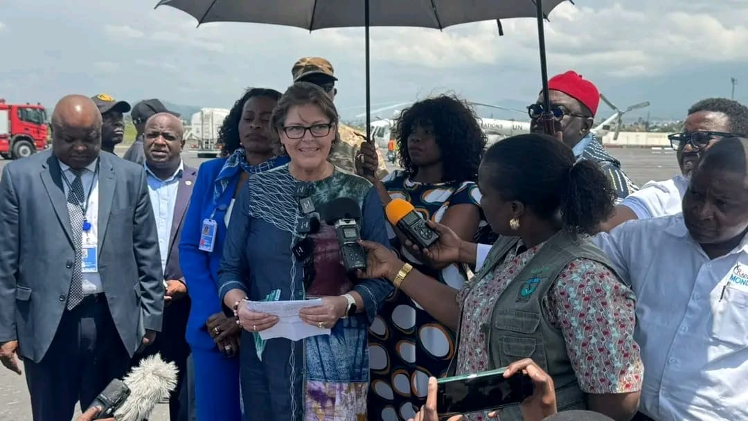 RDC : arrivée de la cheffe intérimaire de la Monusco un signal pour la paix ?