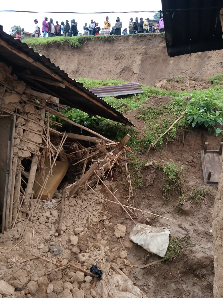 Nord-Kivu : un couple emporté par un éboulement de terre à Mwiri