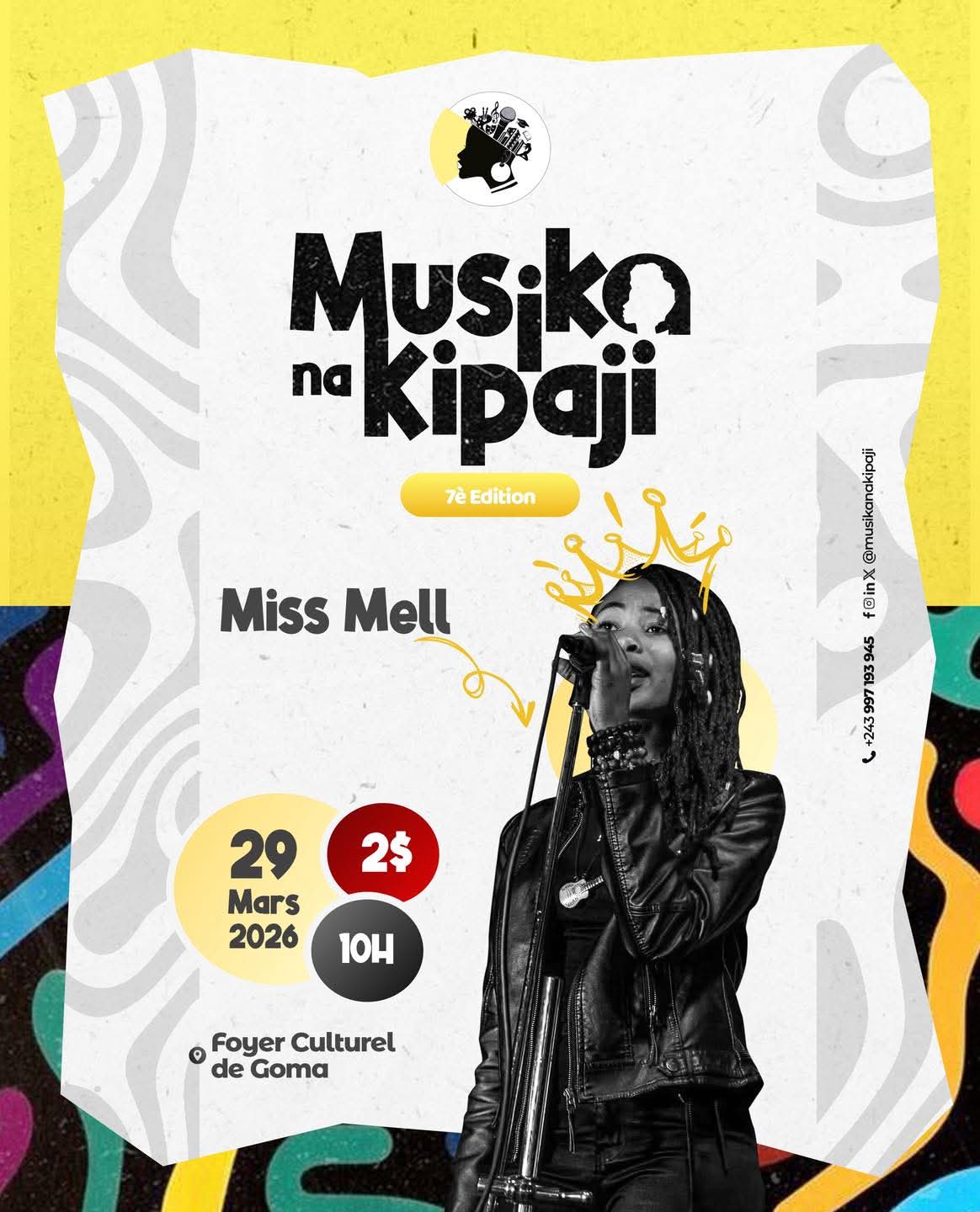 Goma : le Festival Musika na Kipaji célèbre les talents féminins et le vivre-ensemble dans les Grands Lacs