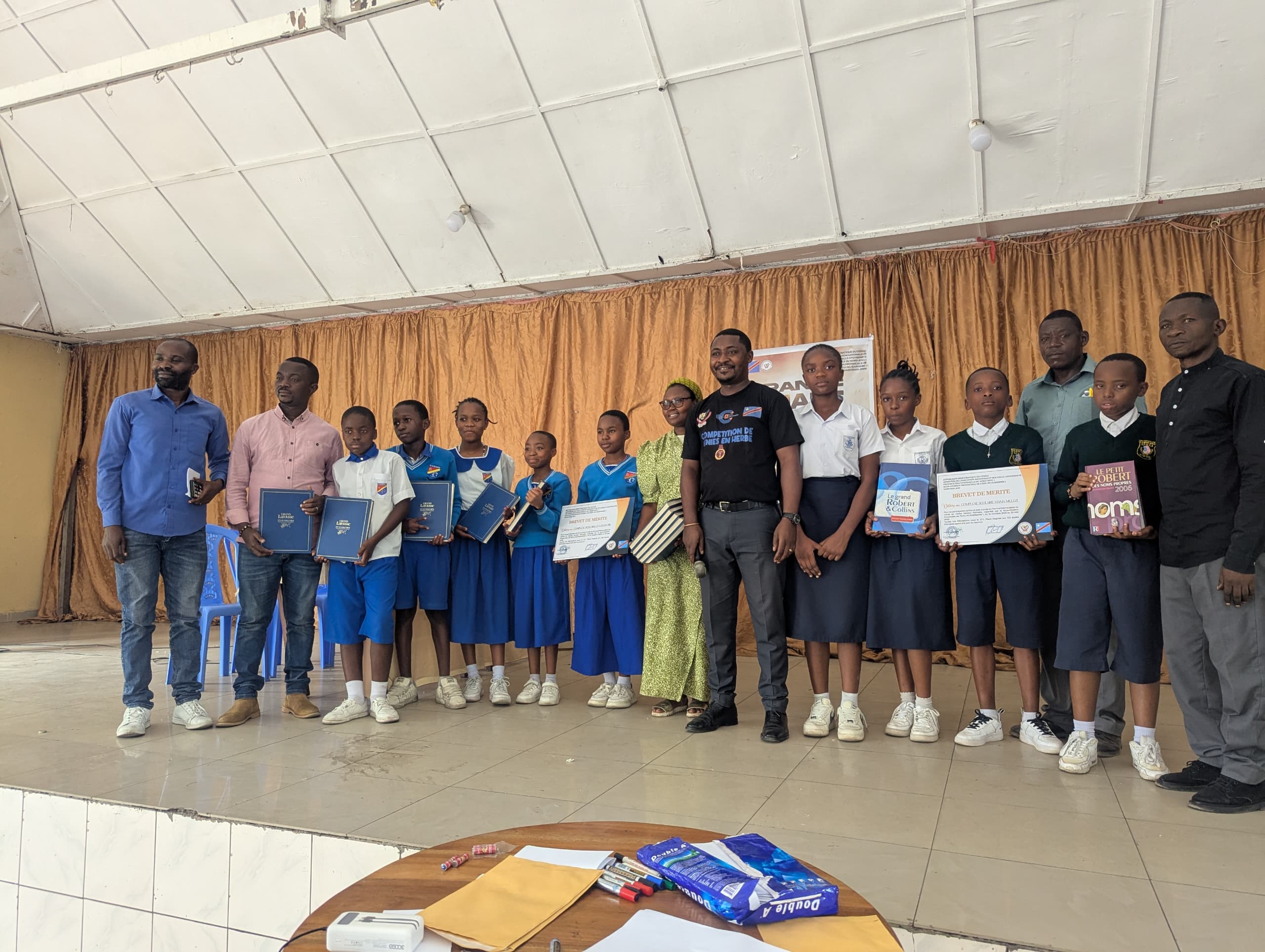 Finale de Génies en herbe : le Complexe Scolaire Gai Savoir primaire sacré Champion 