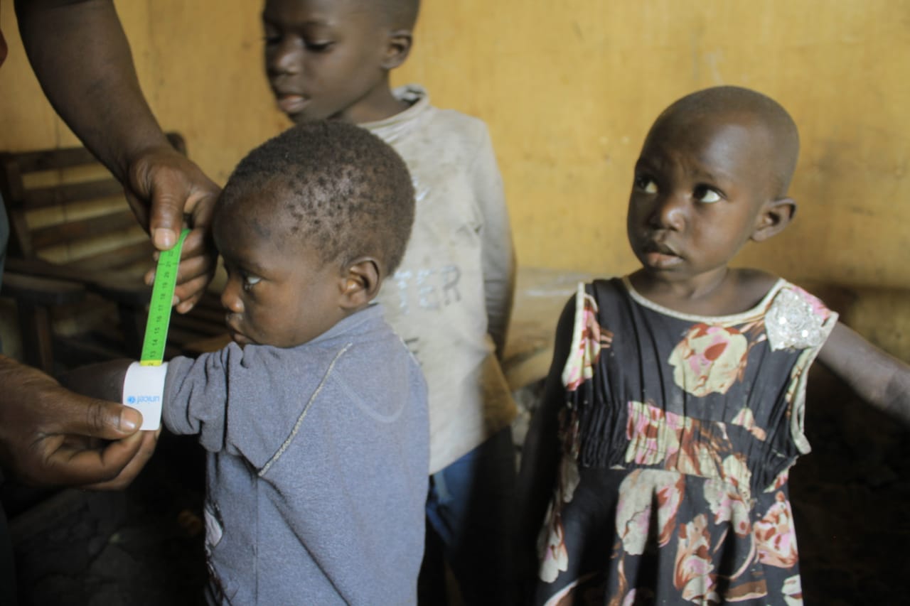 Nyiragongo :la malnutrition menace de plus en plus les enfants déplacés et orphelins