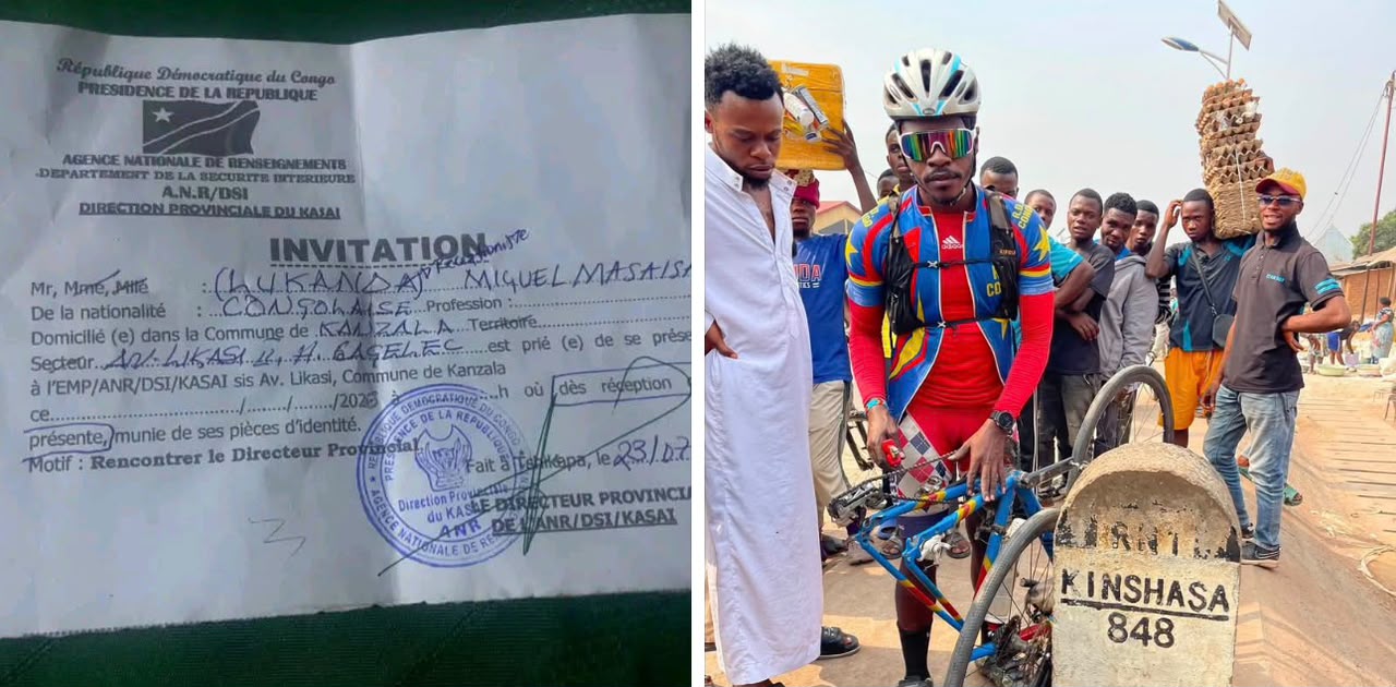 RDC : Miguel Masaisai rassure après son audition à l’ANR de Tshikapa et poursuit sa traversée pour la paix